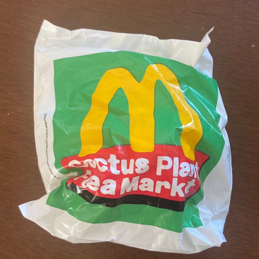 Cactus plant flea market toy unopened.